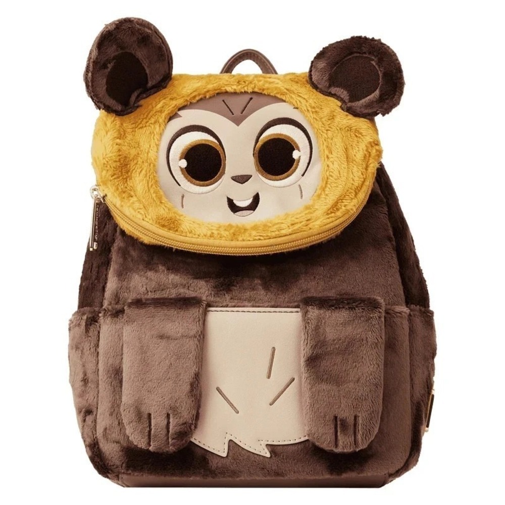 Loungefly Disney Star Wars Plush Wicket Mini Backpack Exclusive
